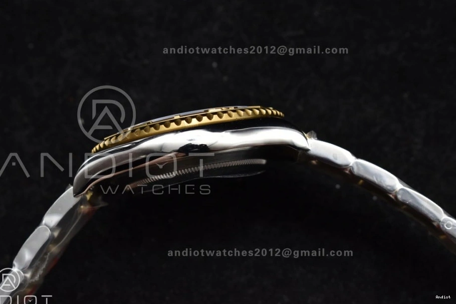 YG 116623 Edition Plated Bracelet on SS YG SA3135 GMF White Best Dial Yacht-Master 1108